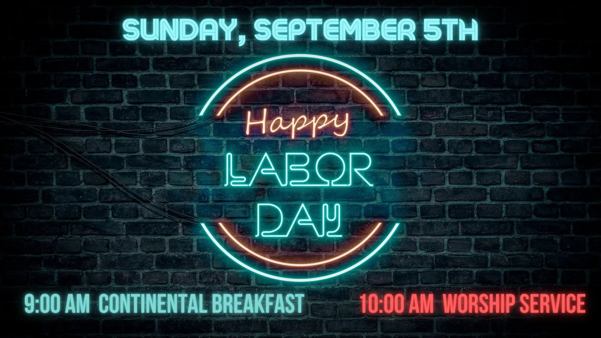 Labor Day Schedule Weekend Service
