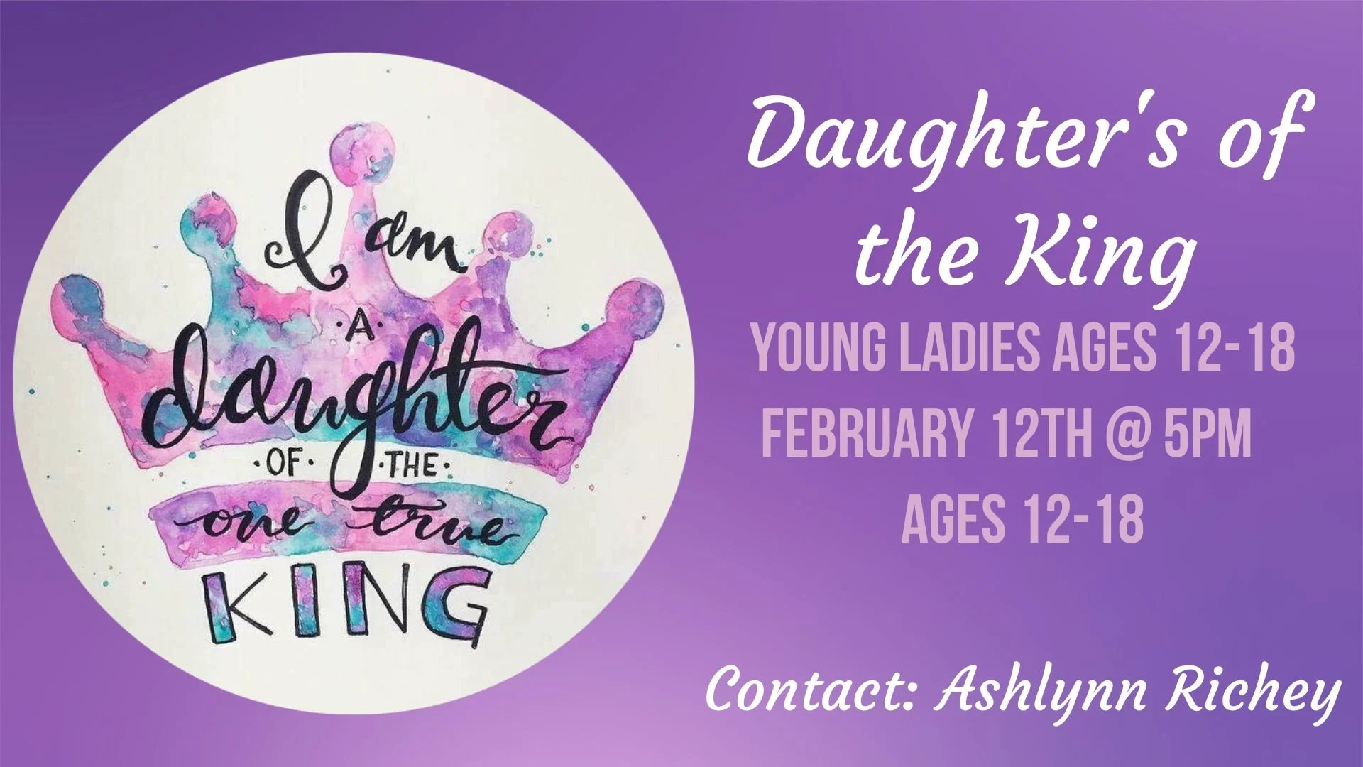 Daughter's of the King