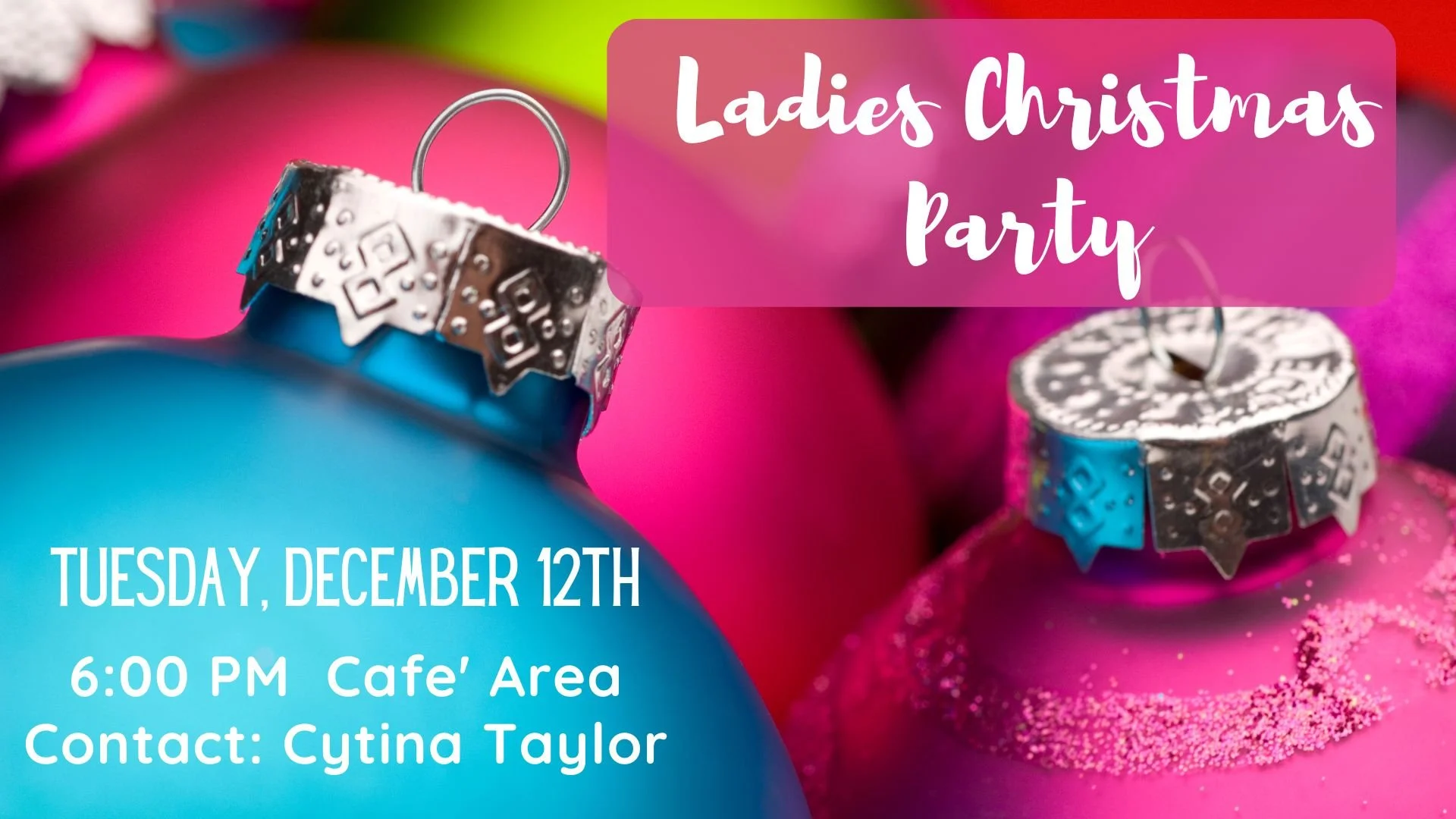 Ladies Christmas Party