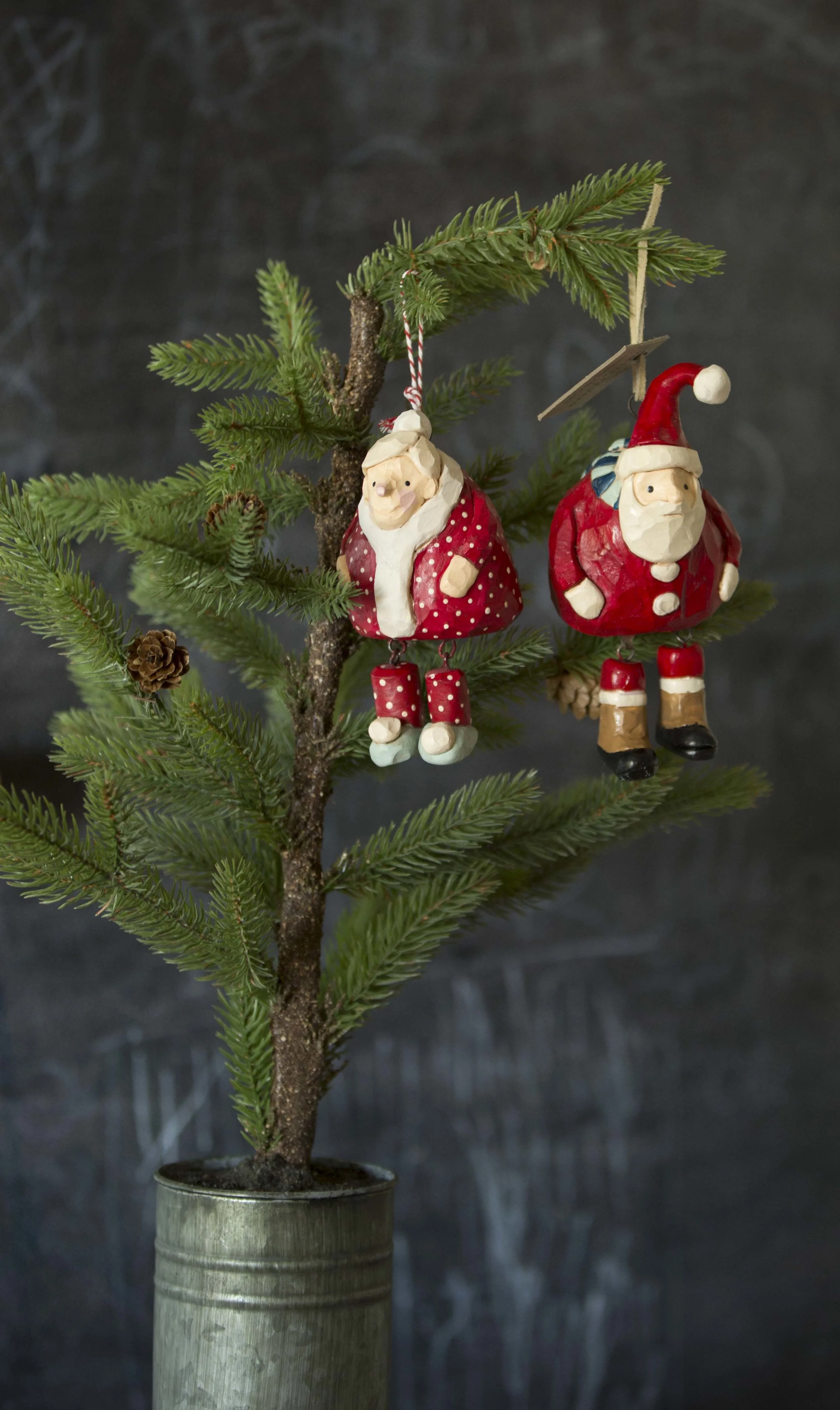 Wholesale Santa and Mrs. Ornaments
