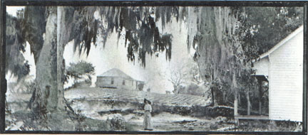  Photo courtesy of the Sebastian Area Historical Society In 1908, a new house was built for Gottlob on the north side of the mound.