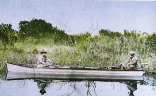 Paul Kroegel and George Nelson protected wildlife in the Indian River during the early part of the 1900s.