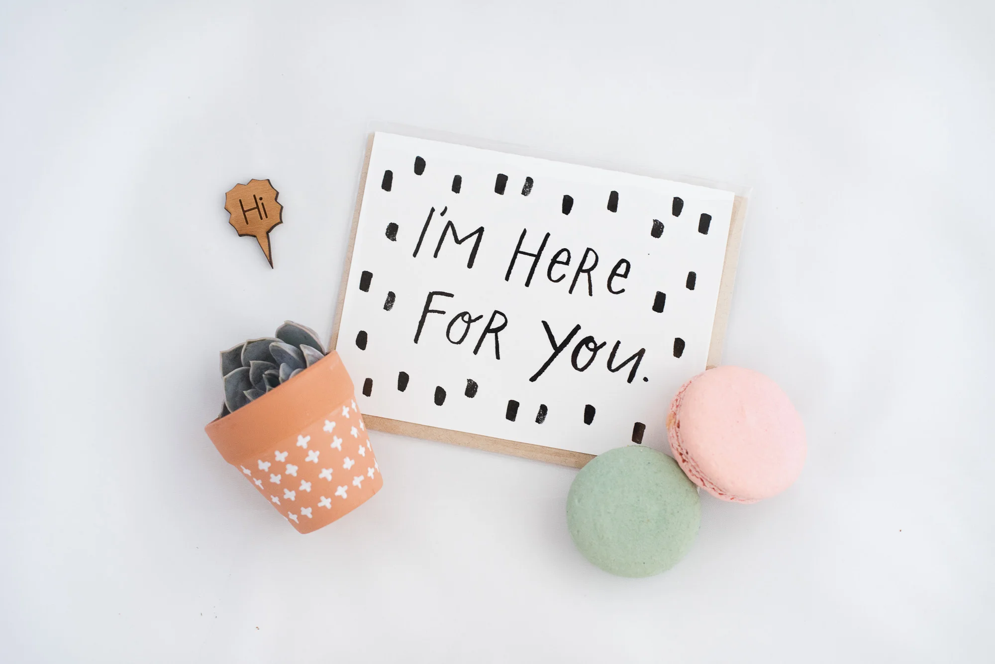 Paper + Petal Care Package Delivery Gift Box Cincinnati Lucca Succulent Handzy Shop and Studio Card Macaron Bar You Pick Build Your Own Box