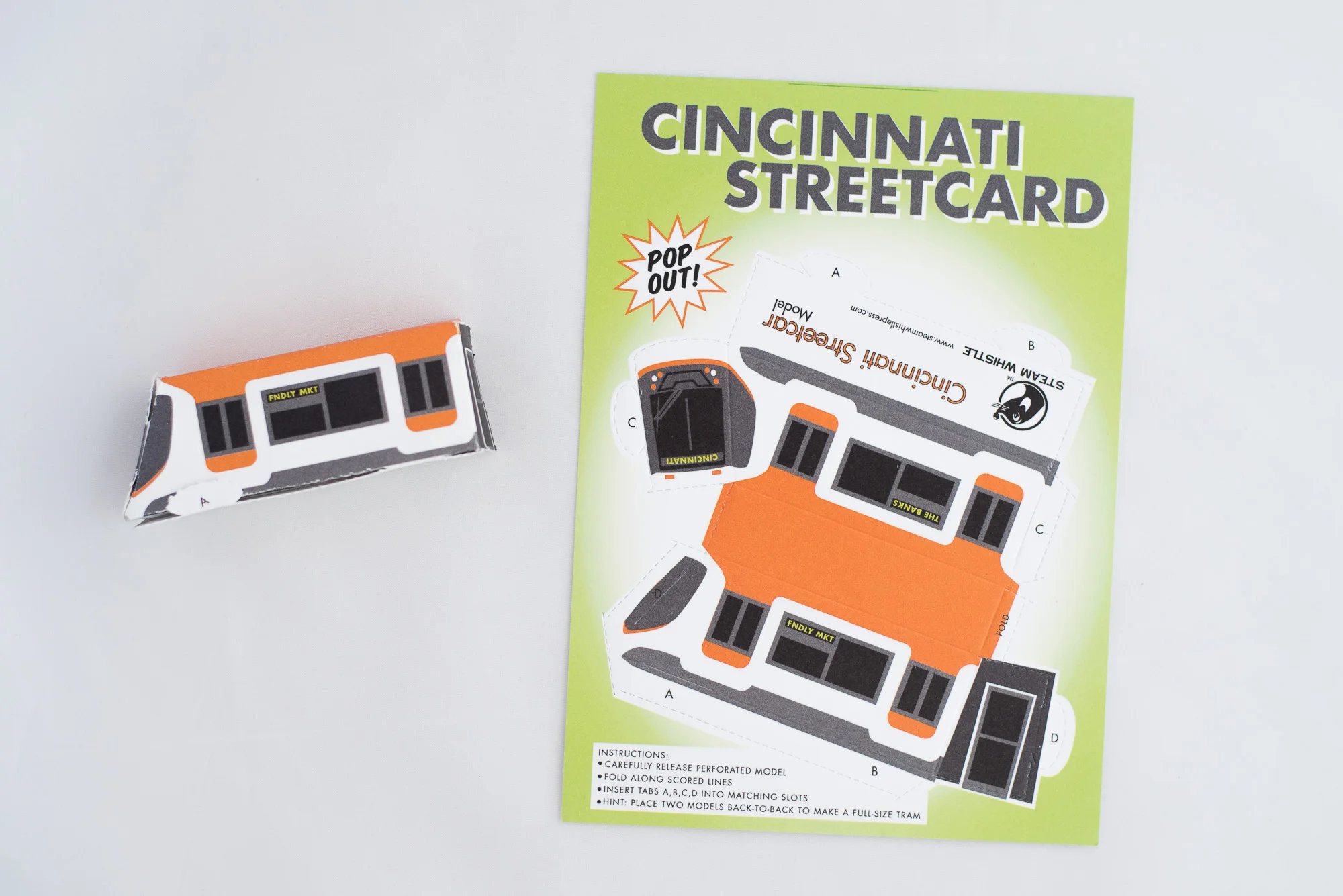 Paper + Petal Care Package Delivery Gift Box Cincinnati Steam Whistle Local