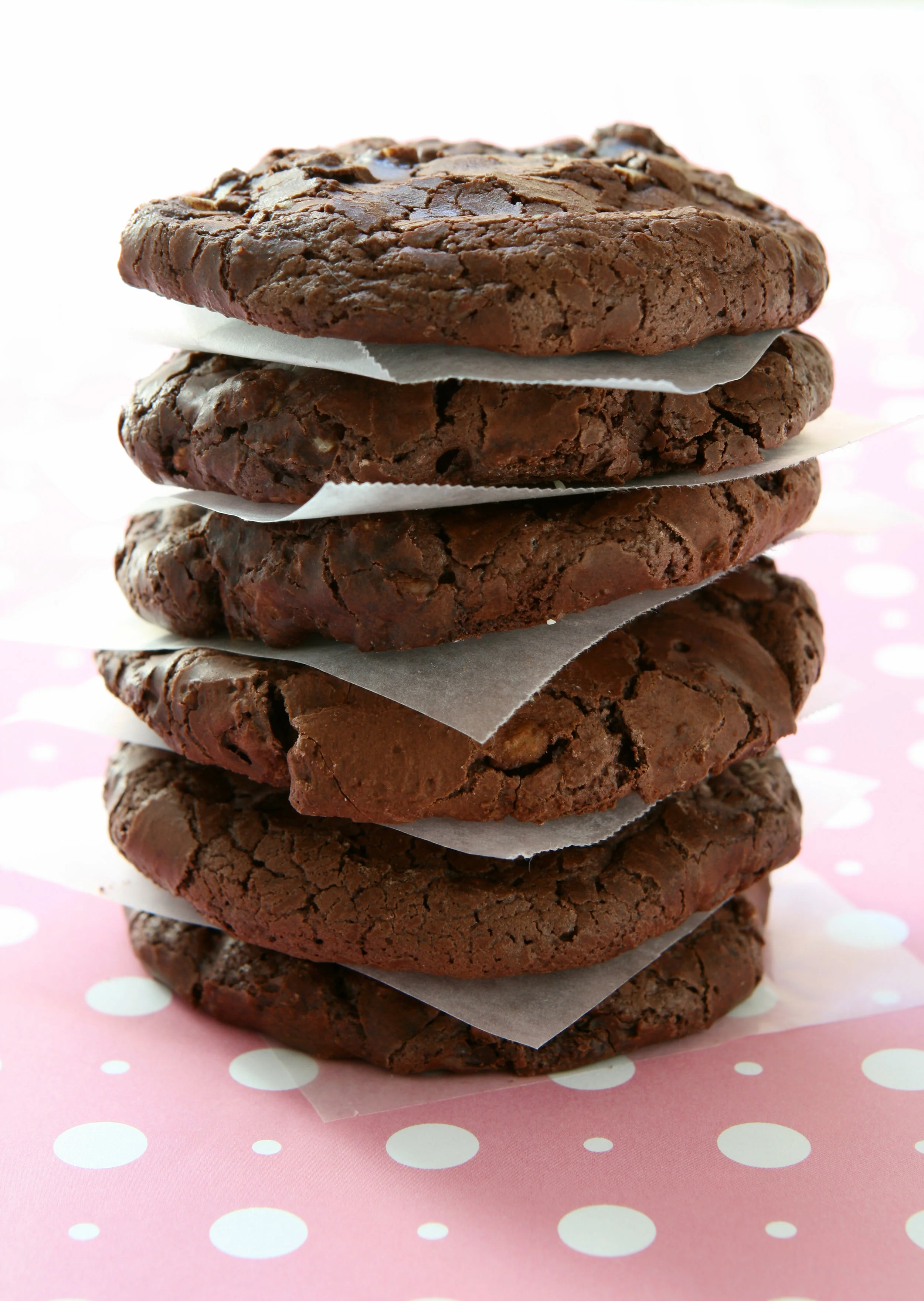 Chocolate-Chocolate Cookies with Love