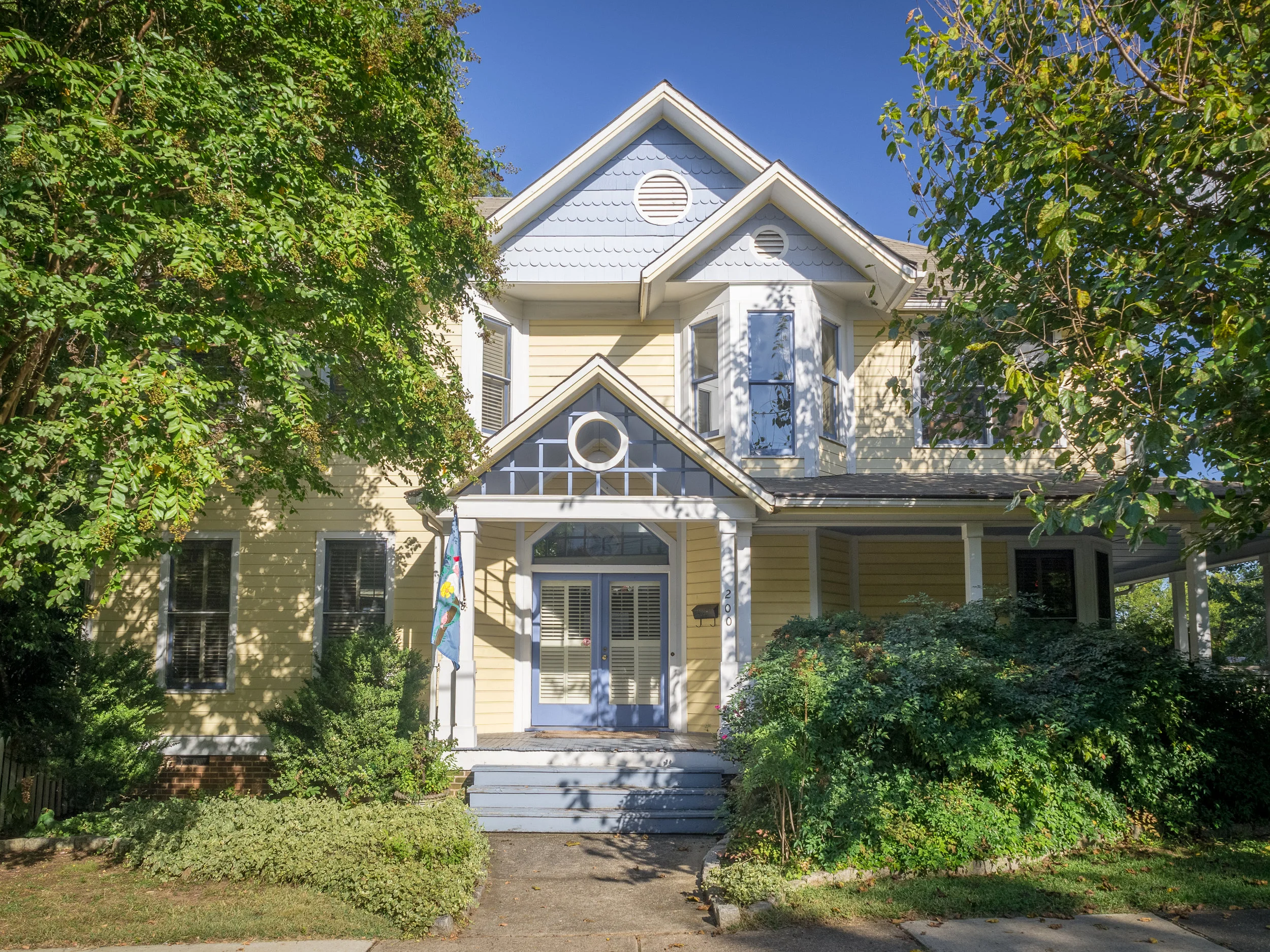 200 Elm Street - Burned down home purchased and lot resold for new construction.