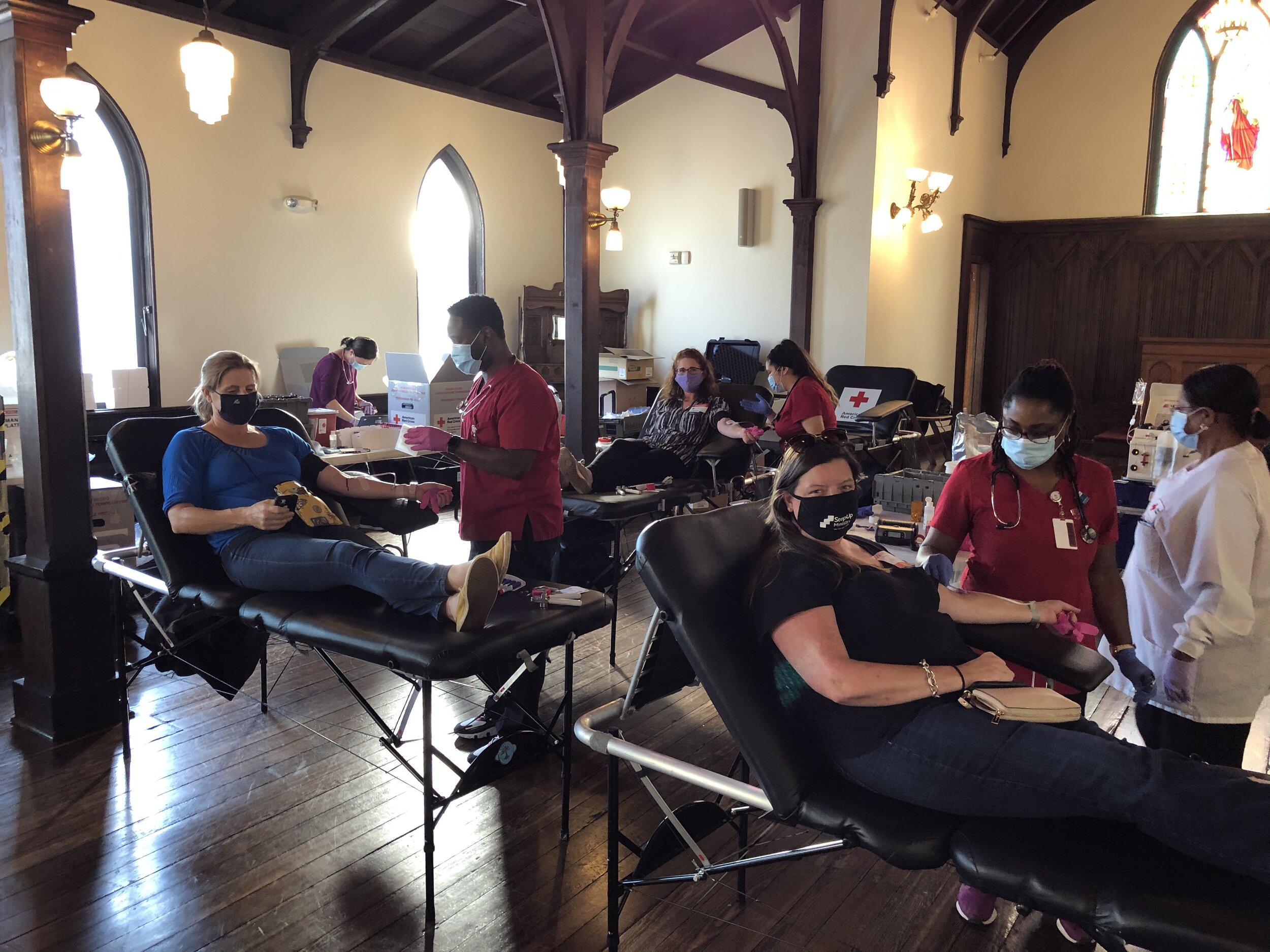 Oakwood Blood Drive with the American Red Cross at All Saints Chapel