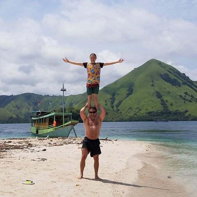 Father-son trip to Komodo.