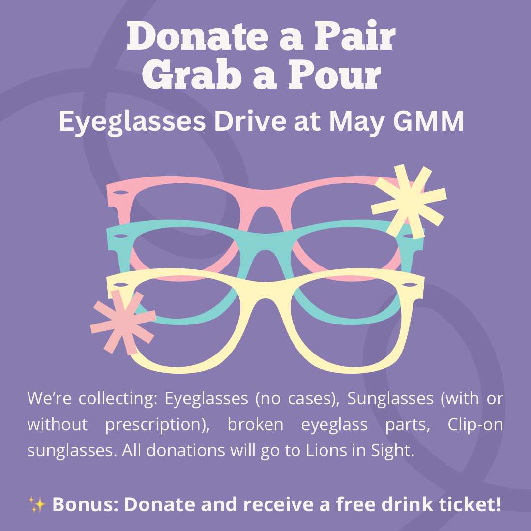 Donate a Pair, Grad a Pour