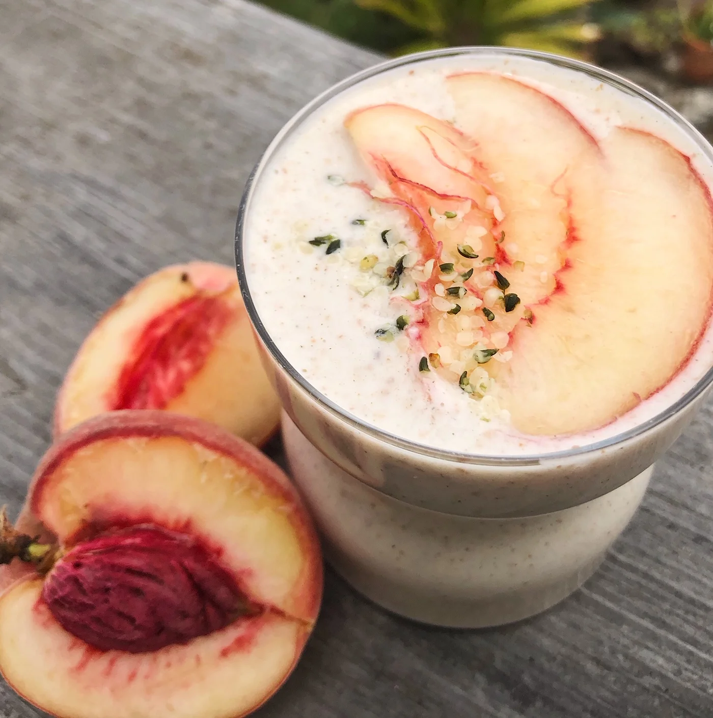 SUMMER PEACH PIE SMOOTHIE