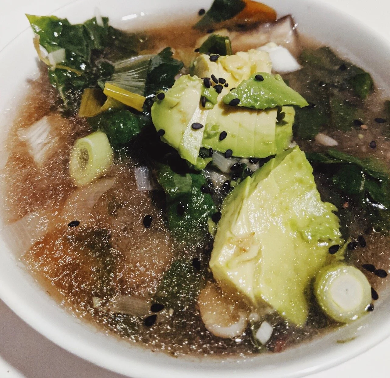 SHIITAKE MUSHROOM SOUP with sprouted wild rice & chard The Coast
