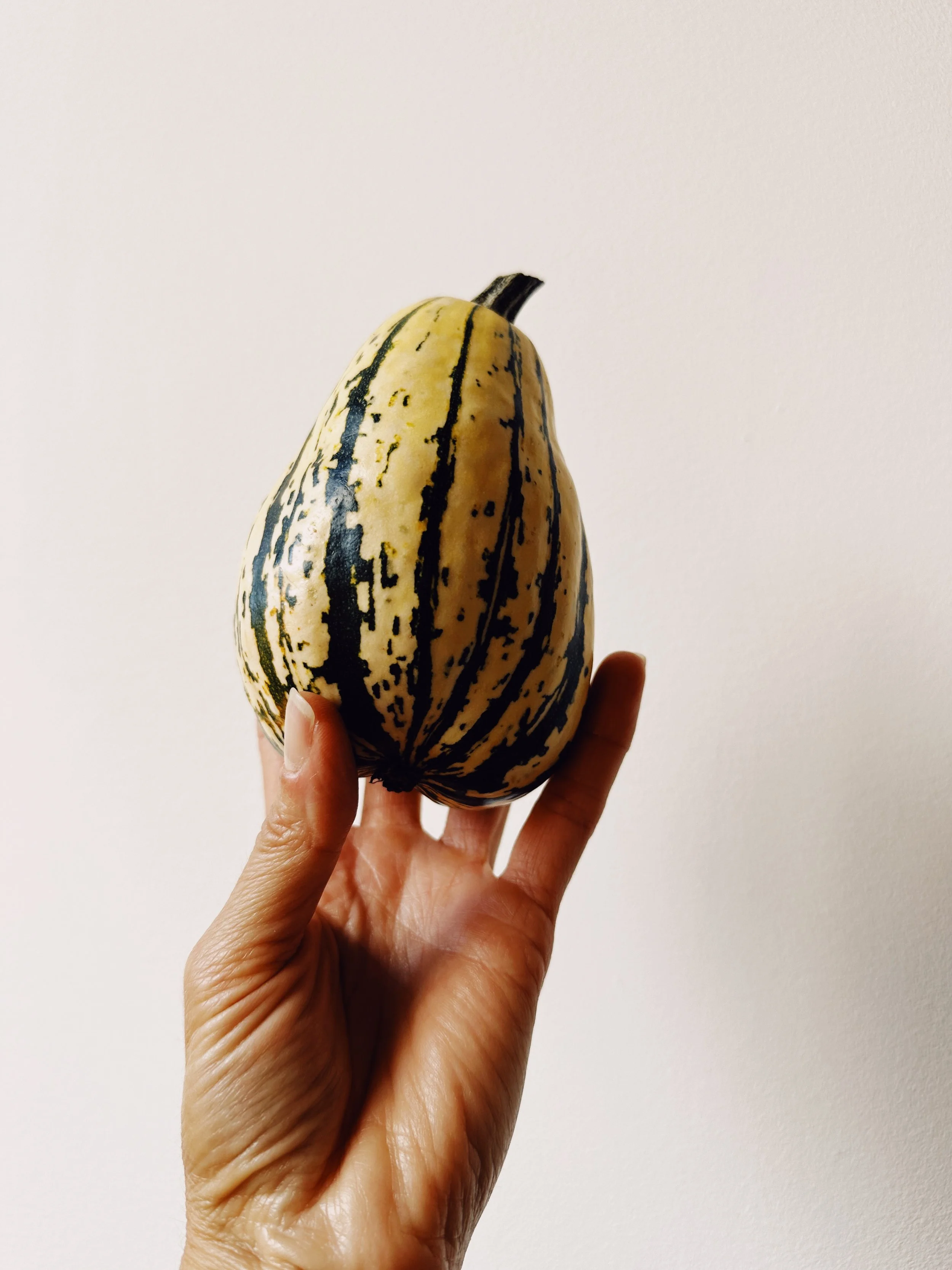 Delicata Squash w/ Fresh Herbs + Brazil Nut 'Parmesan'