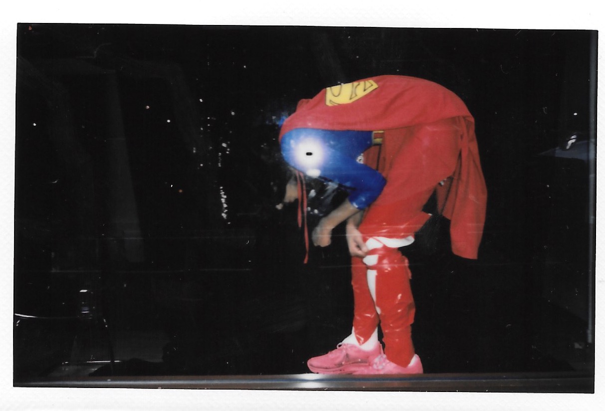 Haleigh Nickerson: Untitled Installation (2018), #33w17, New York, NY Photograph by Cali D. Kurlan © FujiFilm Polaroid scans pictured performance Haleigh Nickerson: Super Strength… Hold on: Be Strong (2018)