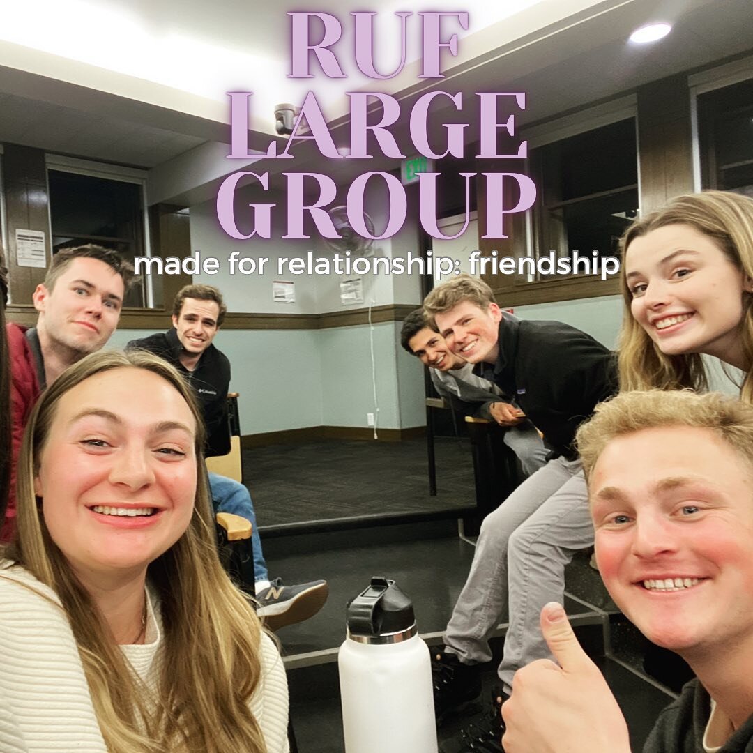 Join us tonight at 8 in Hillel as we continue through our series Made for Relationship. Tonight we&rsquo;ll look at how the God&rsquo;s design and the gospel informs friendship: What is a friend? Do we need them? How can you make friends? How can you