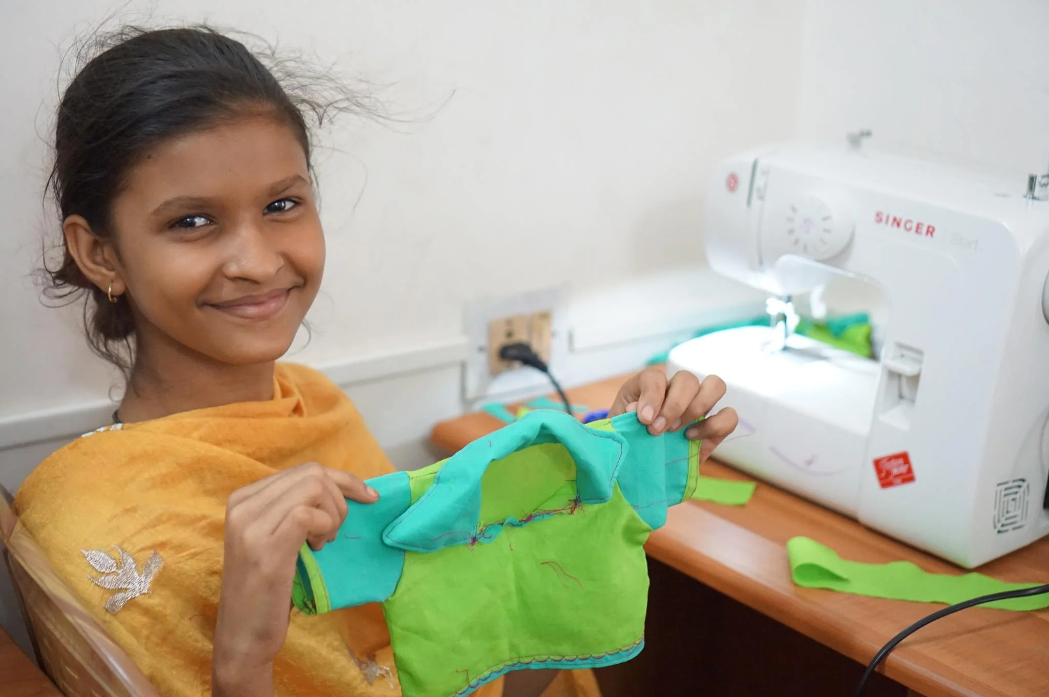 Sewing Program students have completed 4 months!