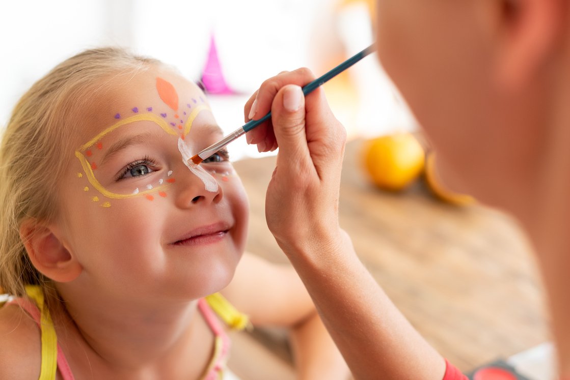 90+ Quick Theme-Based Face Painting Ideas for Kids — Bubblemania and  Company, bubble shows, Nerf gun parties, face painting