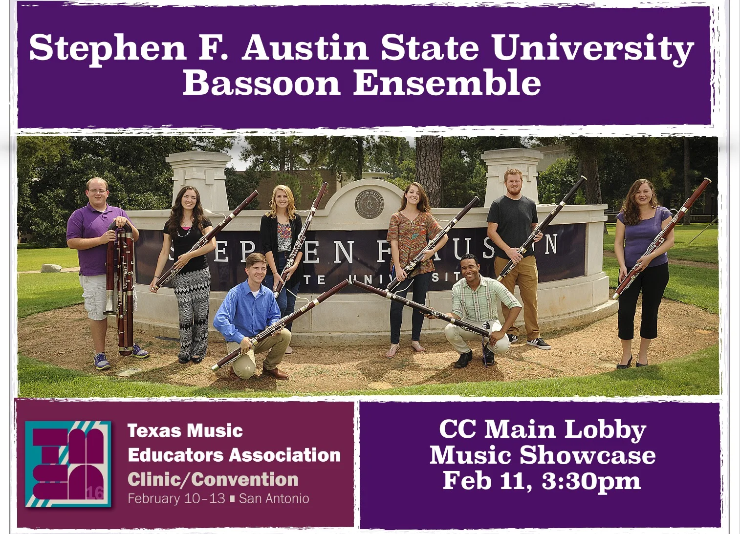 TMEA Showcase: SFA Bassoon Ensemble