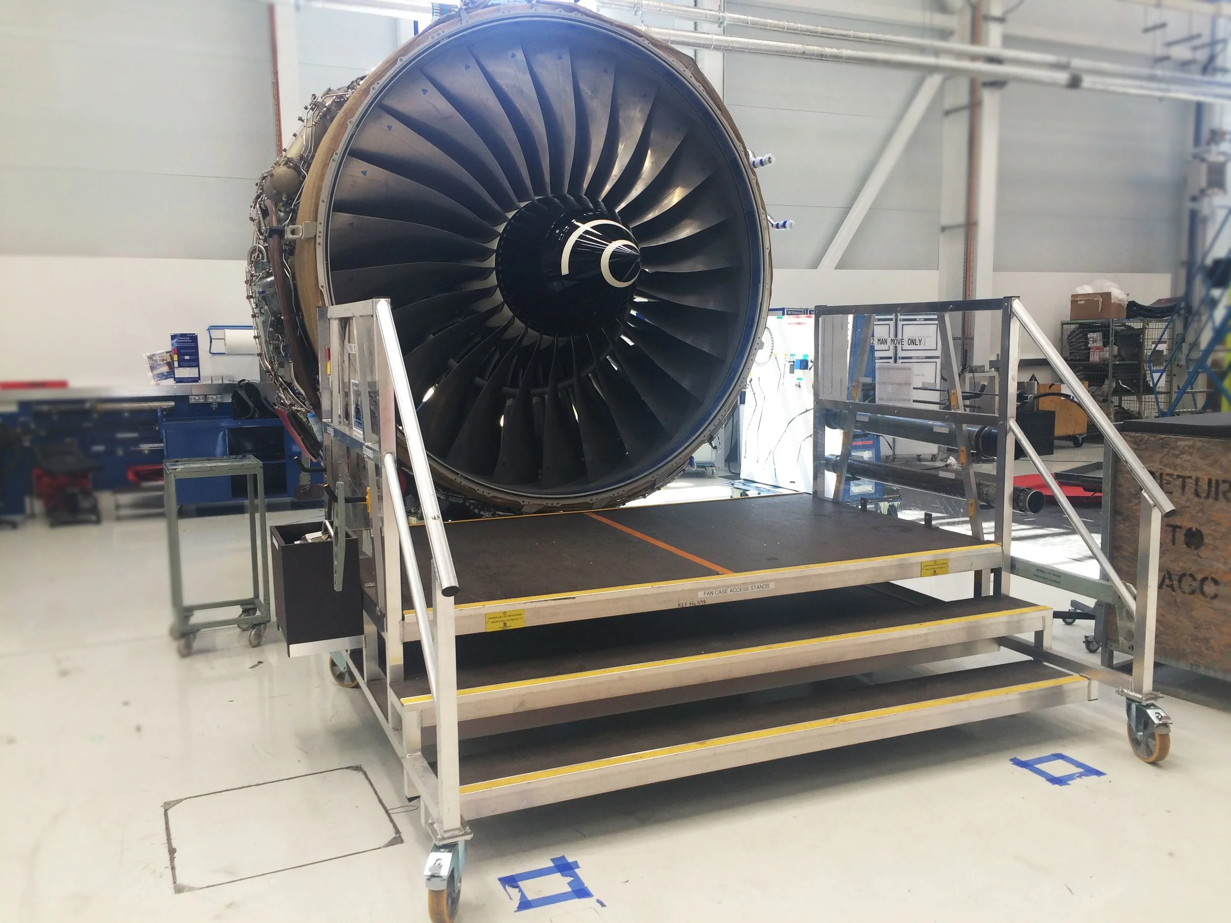 24. Aircraft Engine Blade Access