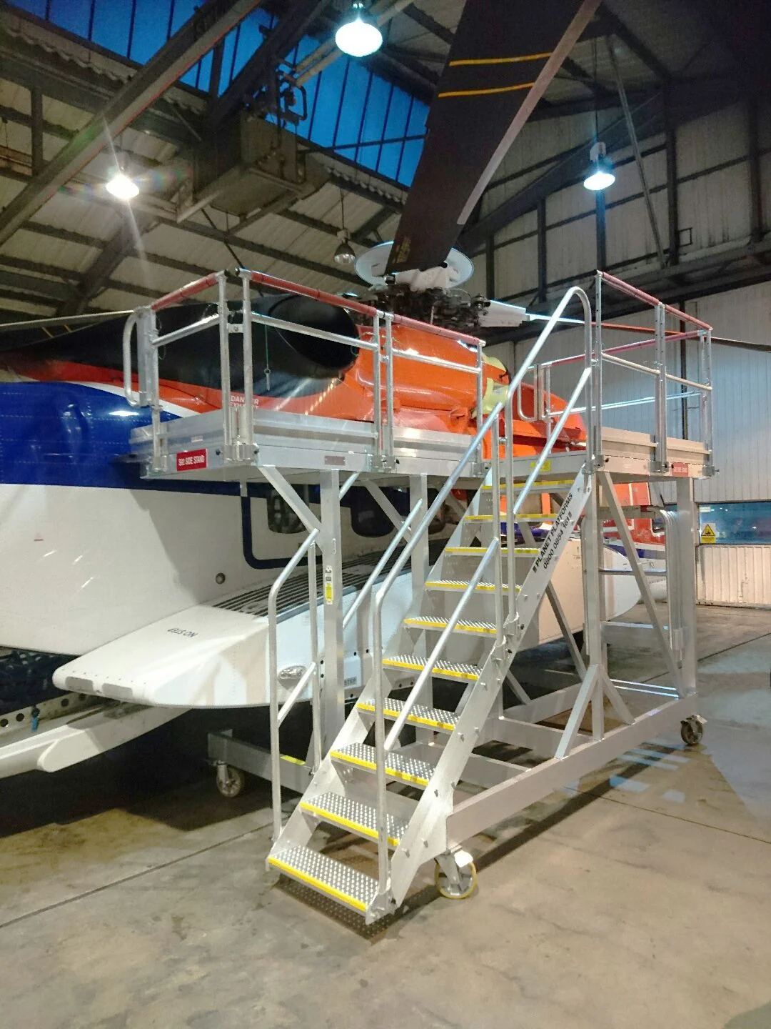 Helicopter Access Staging