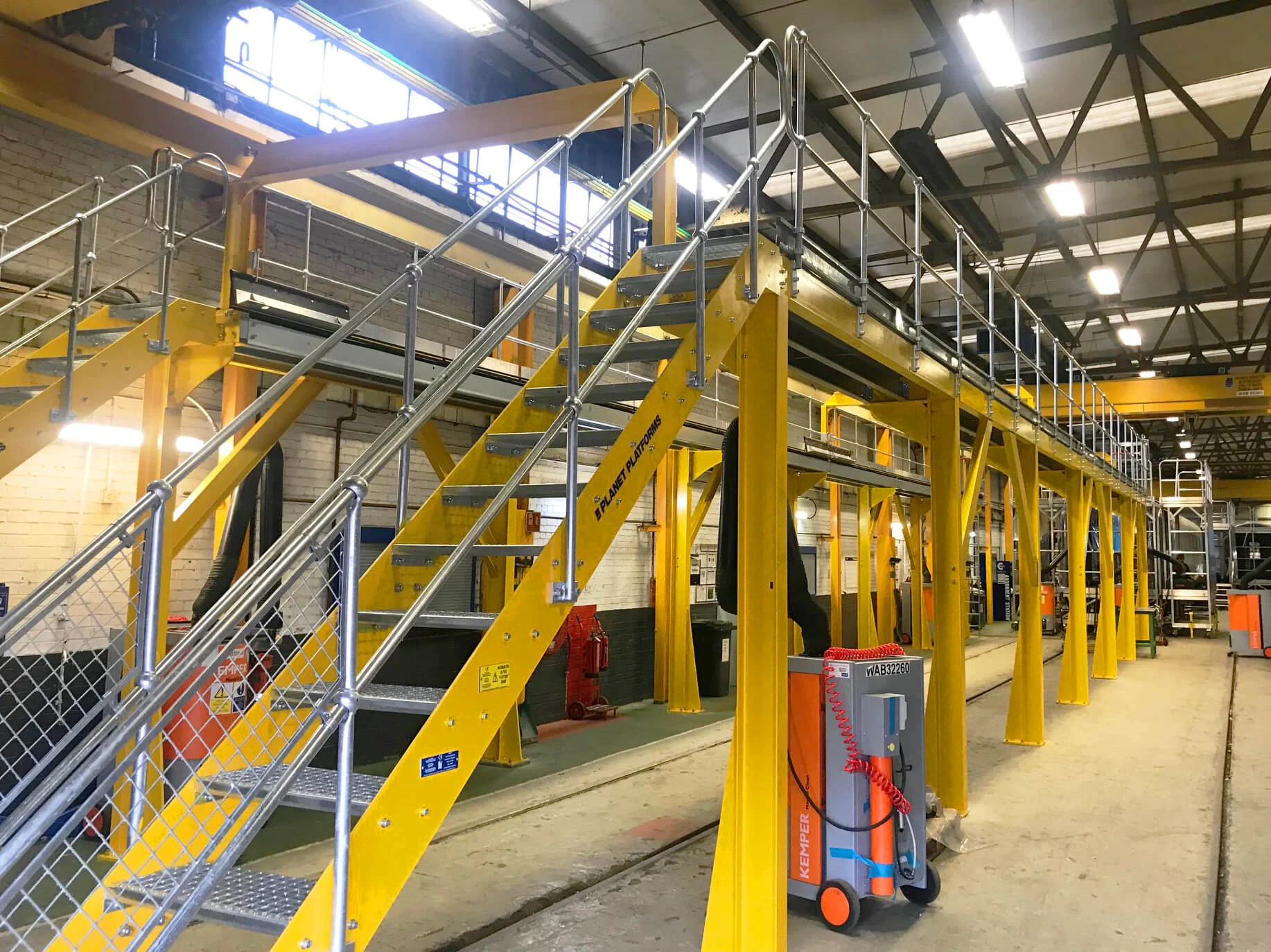 Planet Platforms Steel Gantry