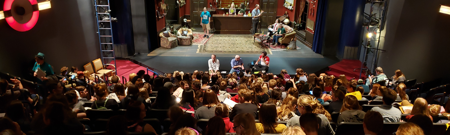Top view of crowd from Project Discovery.