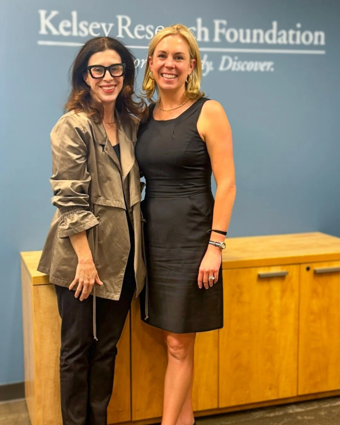 Our two leading ladies! 👏 Let&rsquo;s hear it for Ashley Alexander, President and CEO, along with Tara McNeill, Senior Director, Development and Communications.