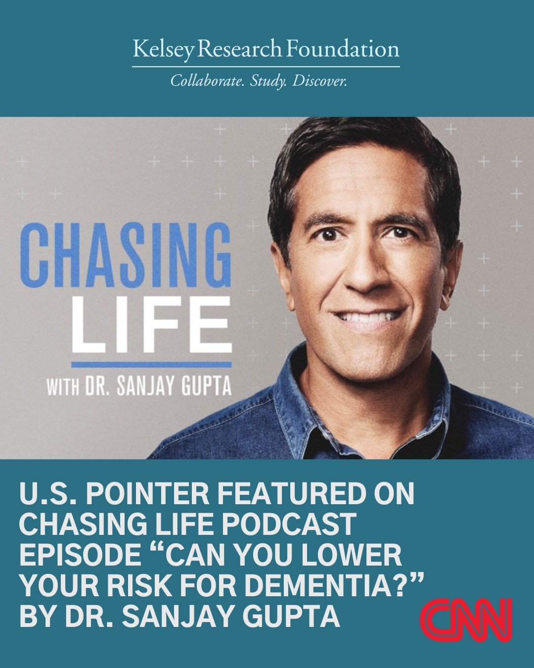 Catch us on @cnn&rsquo;s podcast &ldquo;Chasing Life&rdquo; with @drsanjaygupta! 🎧 We&rsquo;re honored to share the stage with leading voices in brain health and talk about the important work happening with our clinical trials. 

Click the link in b