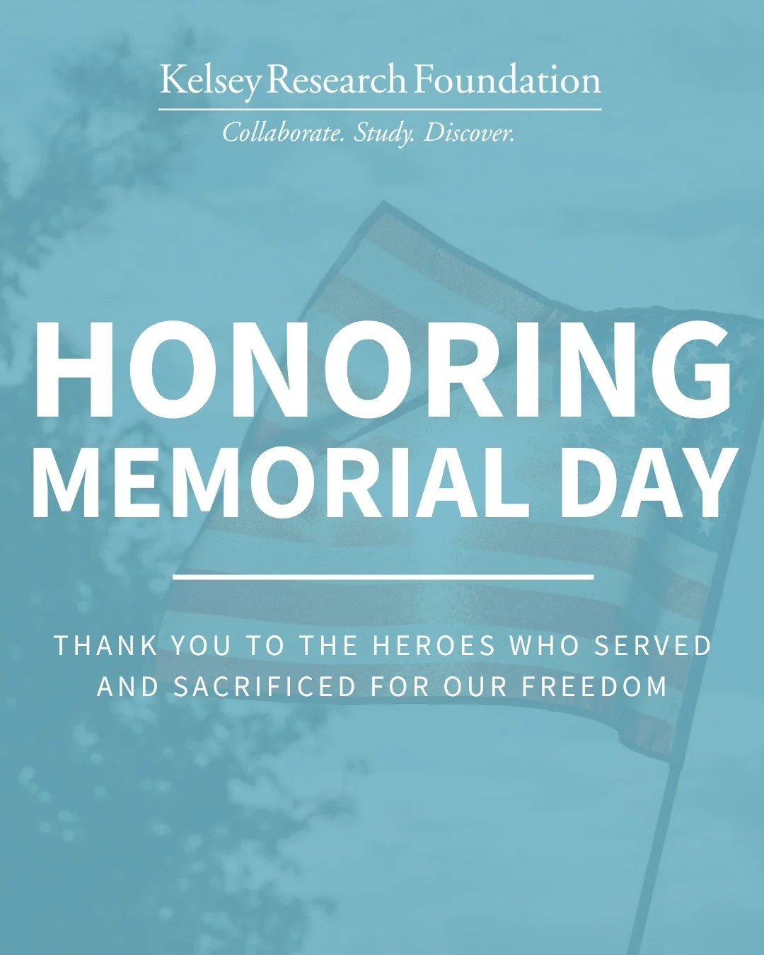This #MemorialDay, we honor and remember the brave men and women who gave their lives in service to our country. 💙