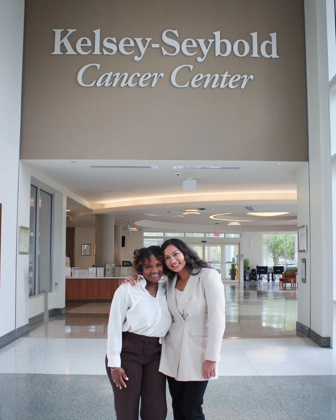 A round of applause for our Oncology nurses, Shawndra and Rita! 👏