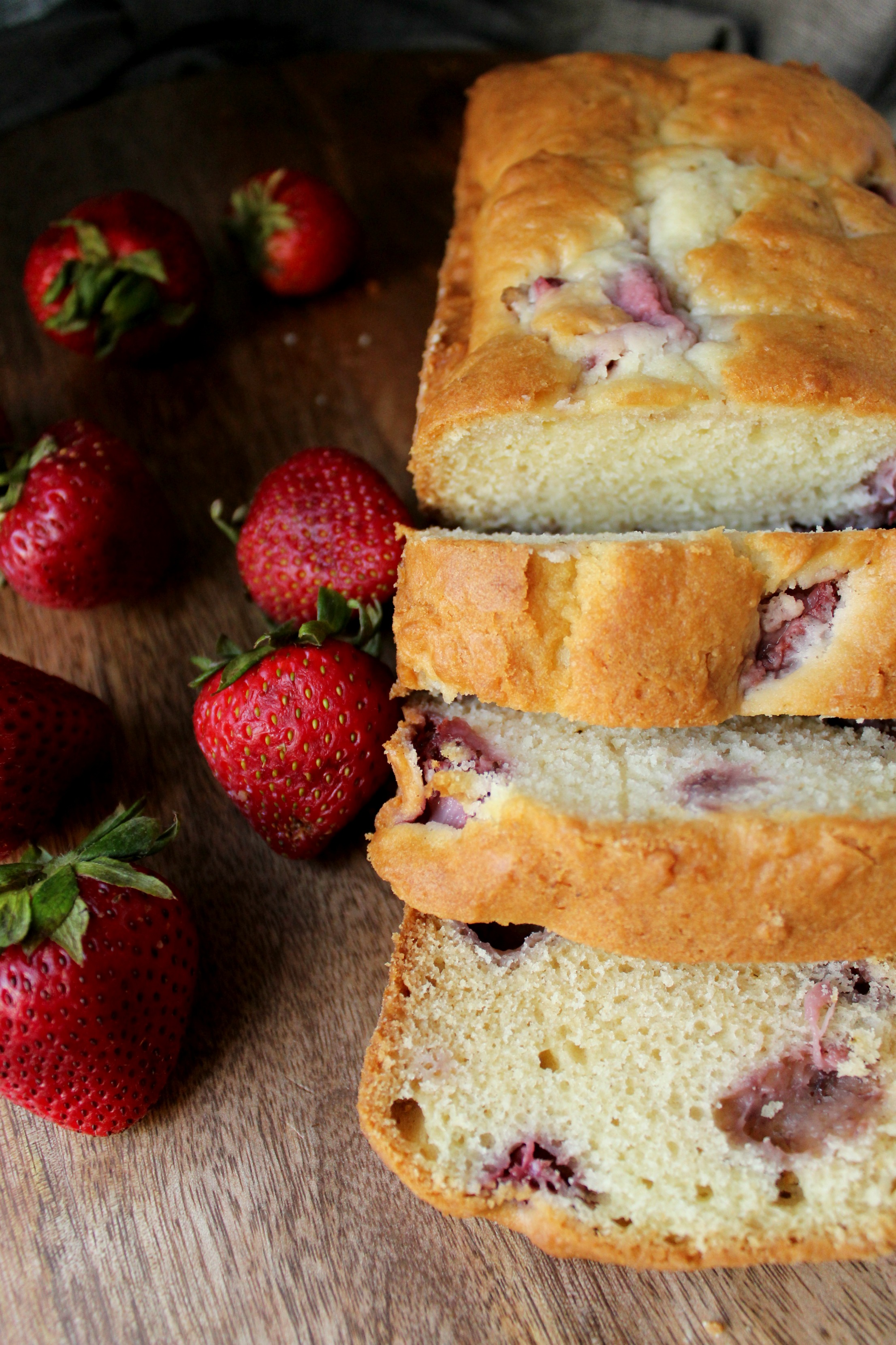 Strawberry Cream Cheese Bread — by Jaclyn
