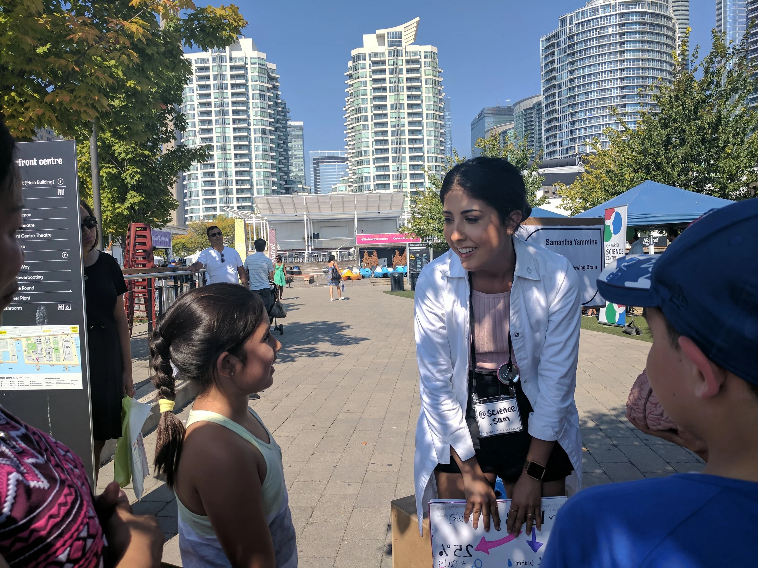 Soapbox Science at the Toronto Harbourfront