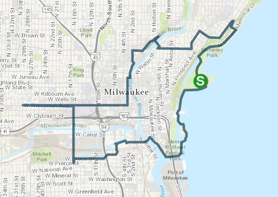 Half Marathon course