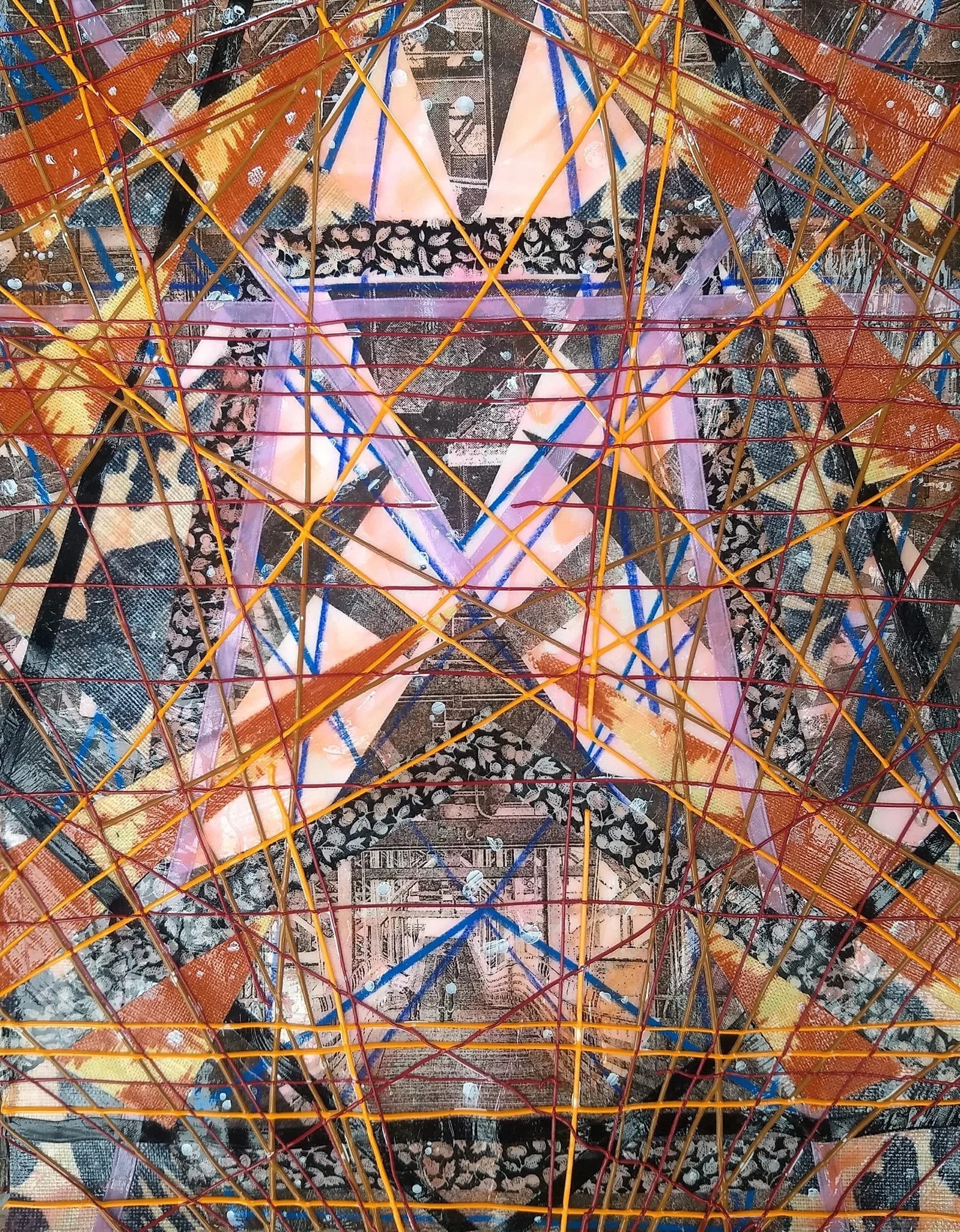 JOHN KOWALCZYK Mixed media and collage | 16”x20” (framed) Value: $300 /Minimum bid: $100