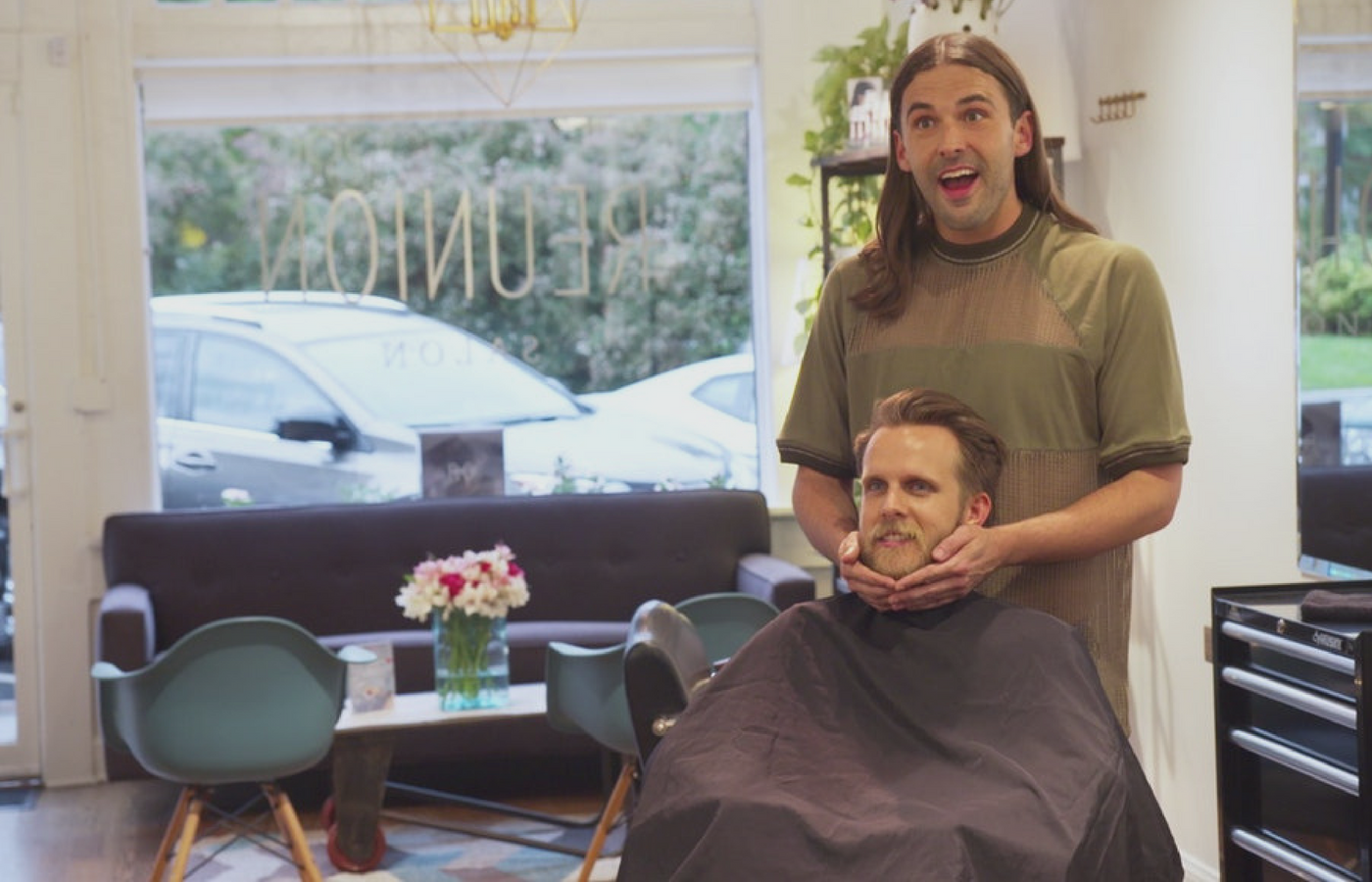 My first introduction to Ted Terry was on S2 E8 of Queer Eye / Source: Netflix
