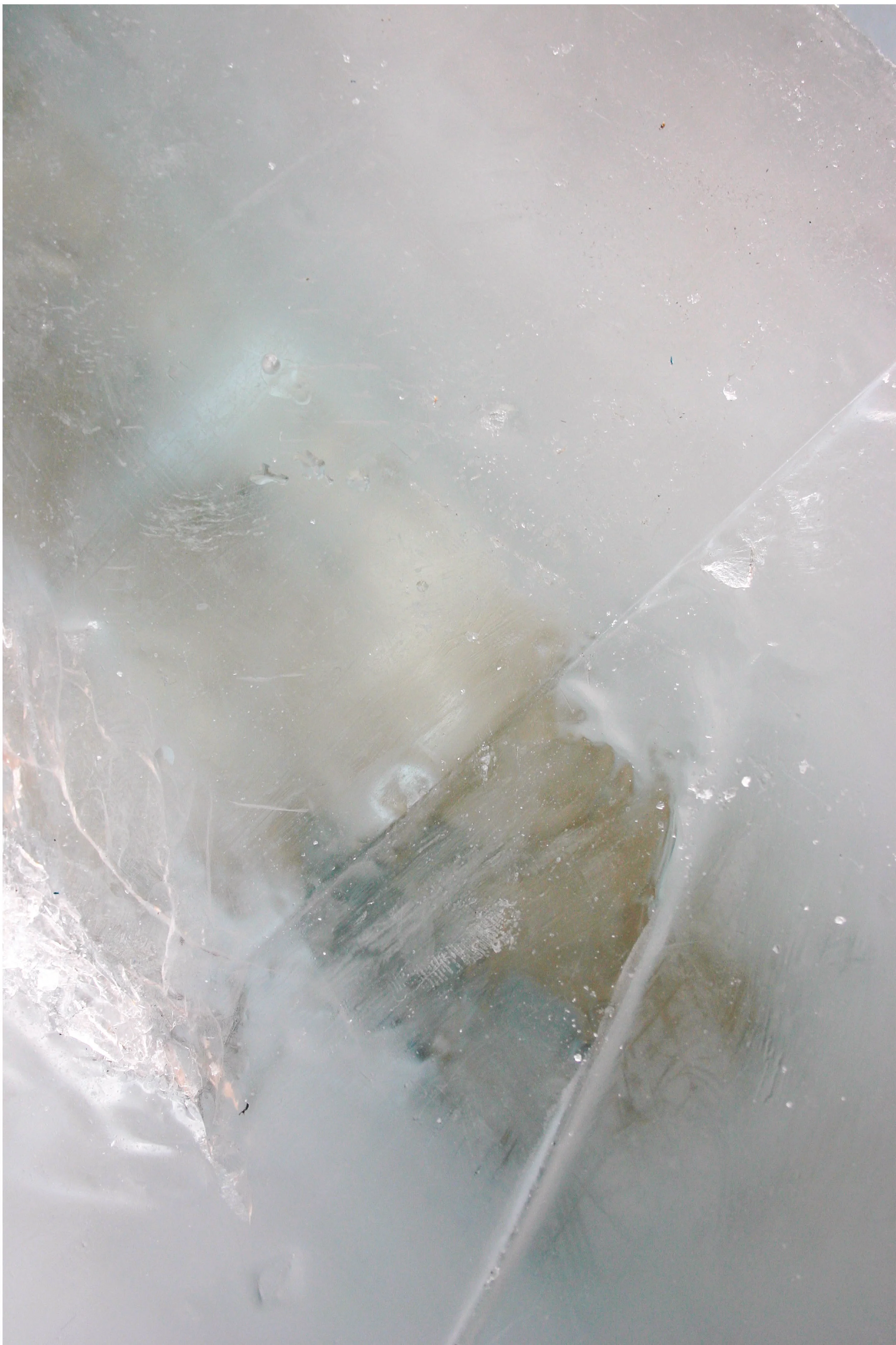Photographic Series No.14 Ice. 210cmx120cm