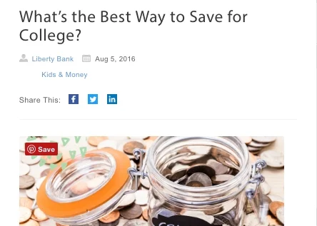 Sample Blog Post From Series