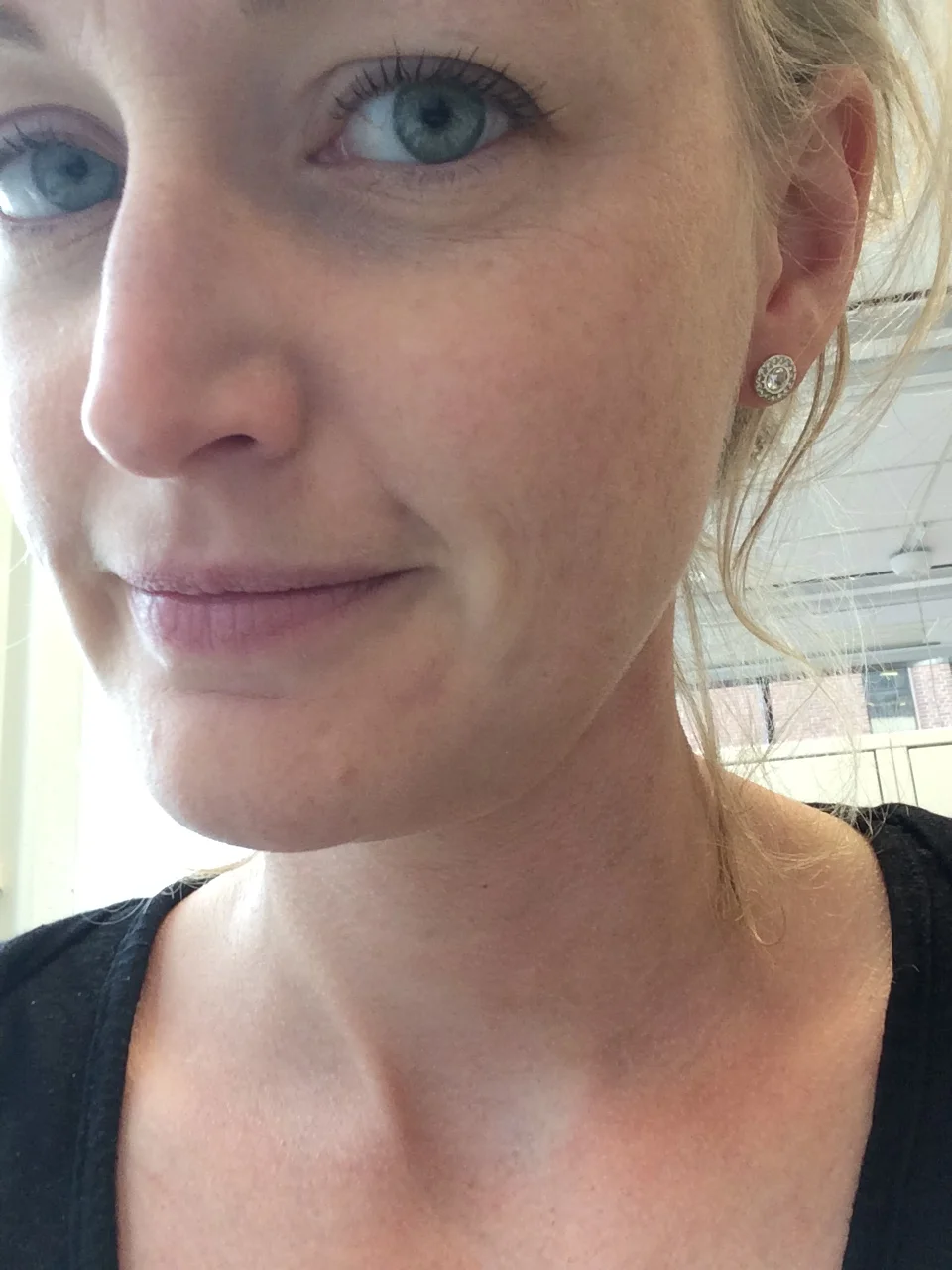Selfie of the day. Close up. Wrinkles included. 34 på fredag jue, gammal tanta snart alltså.