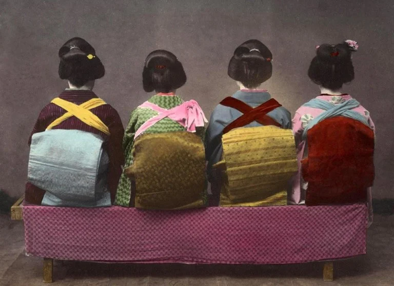 1890, Four geisha.jpg