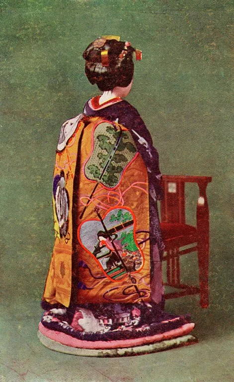 1930, Gunbai Uchiwa Obi.jpg
