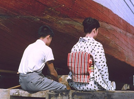 1959, Yasujiro Ozu, Erbe fluttuanti.png