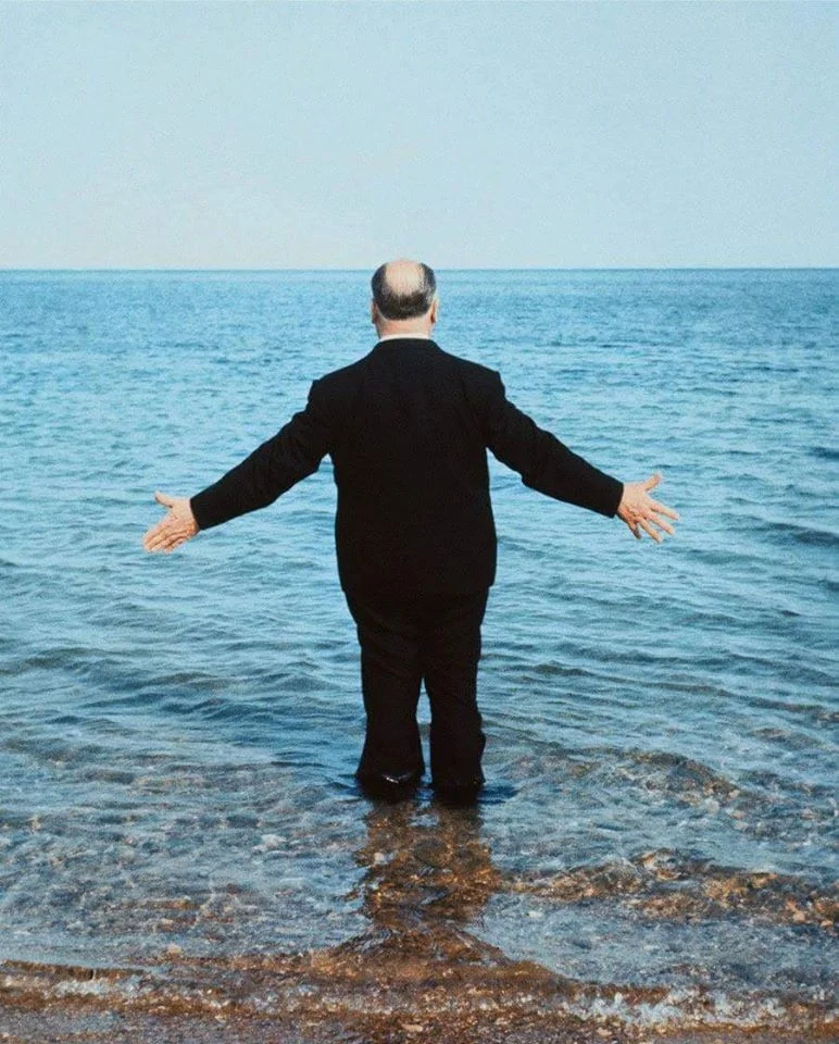 1963, Francois Gragnon, Hitckcock at Cannes FIlm Festival.jpg