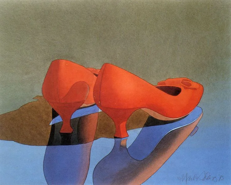 1982, Mark Adams, Red Shoes.jpg