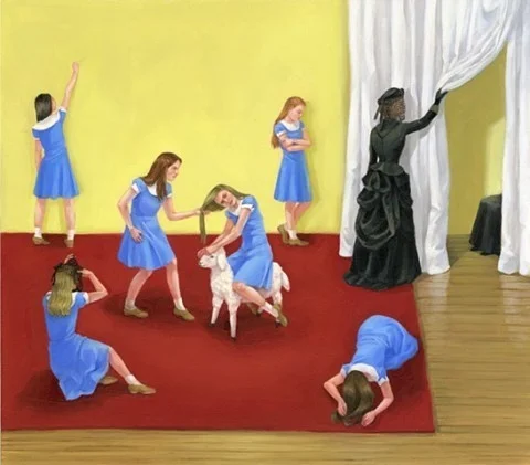 2013, Zoe Hawk, the little lamb.jpg