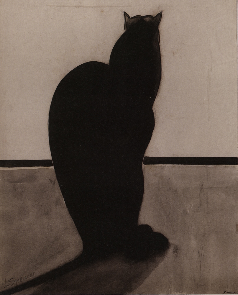 1910, Leon Spilliaert, Le chat.jpg