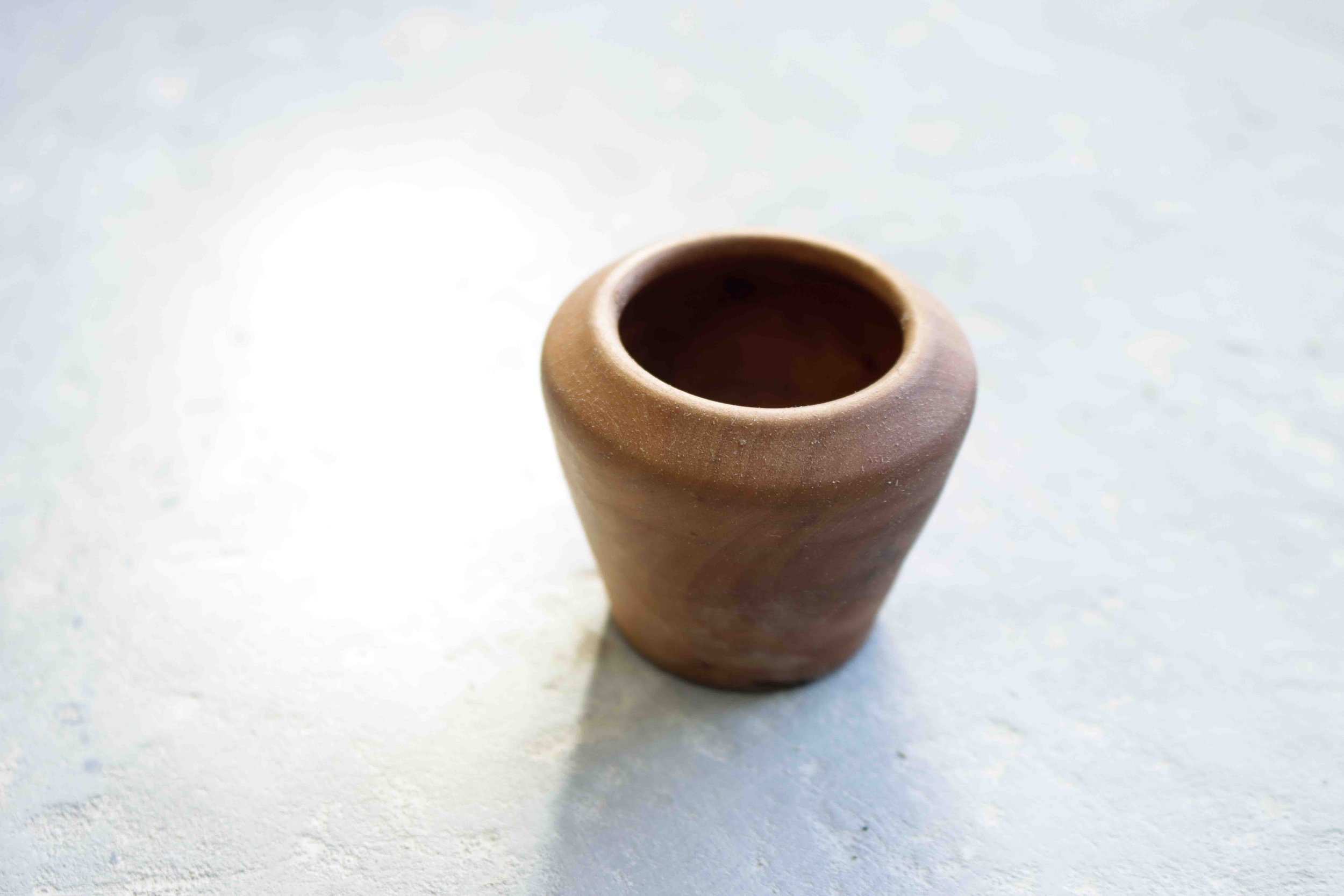 Small wooden vase turned on the lathe (Copy) (Copy)