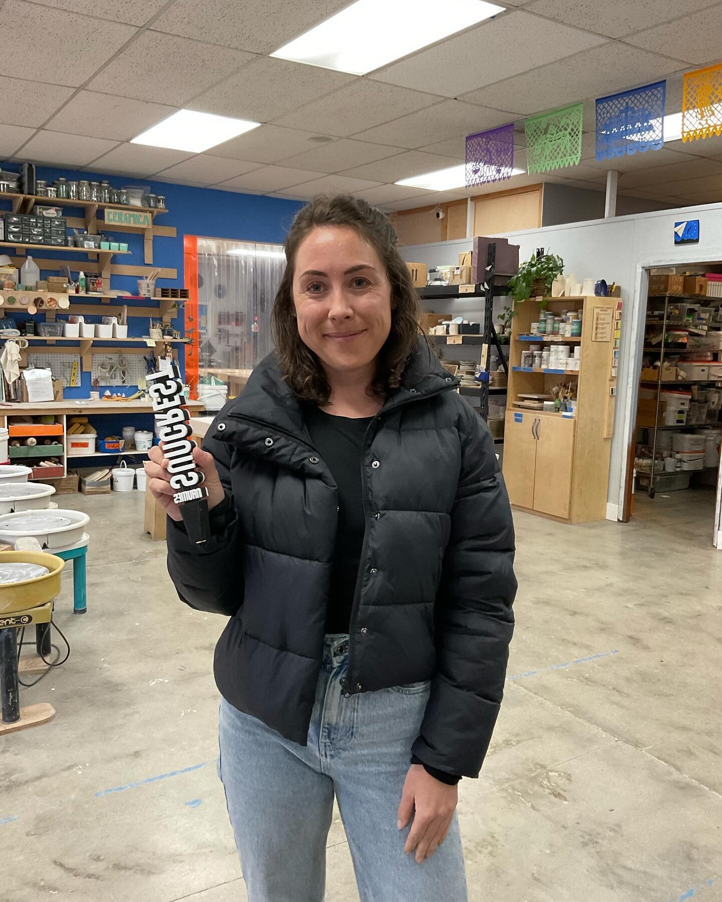 [Espa&ntilde;ol abajo] 
At TMC, we love getting creative with 3D printing! Recently, we teamed up with Naumes Suncrest Winery to design and 3D print custom tap handles. 🍷💡Our goal is to model how to be hands on in STEAM learning and support a more 