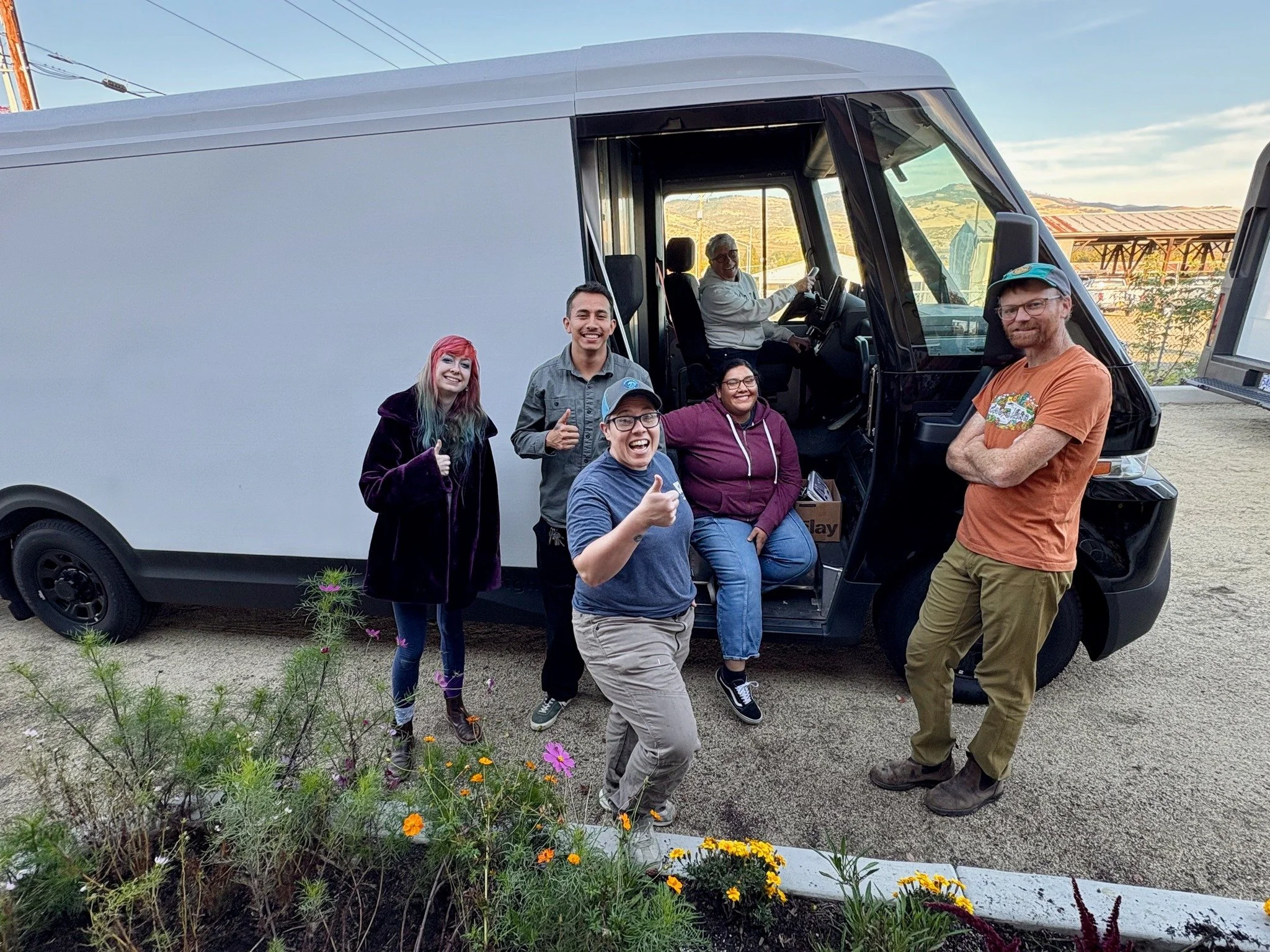 [Espa&ntilde;ol abajo] 

Woohooo! Talent Maker City is the grateful recipient of two amazing electric vehicles donated by General Motors and the American Red Cross. 🚐 🚐

These vans are ready in place to be used to support our community with supply 