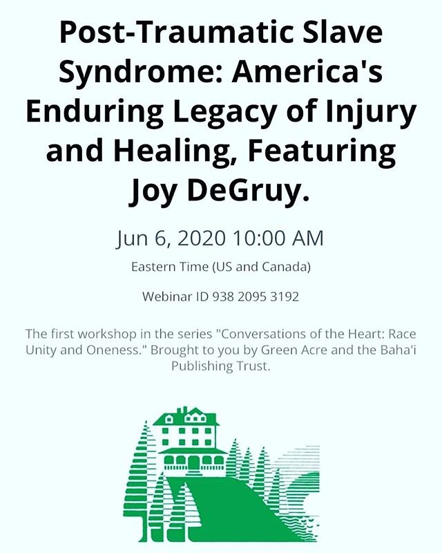 For anyone interested, Hcs has signed up for this webinar tmw! #healingtogether #blm *we must be proactive in learning more about ourselves and fixing this issue in our world *