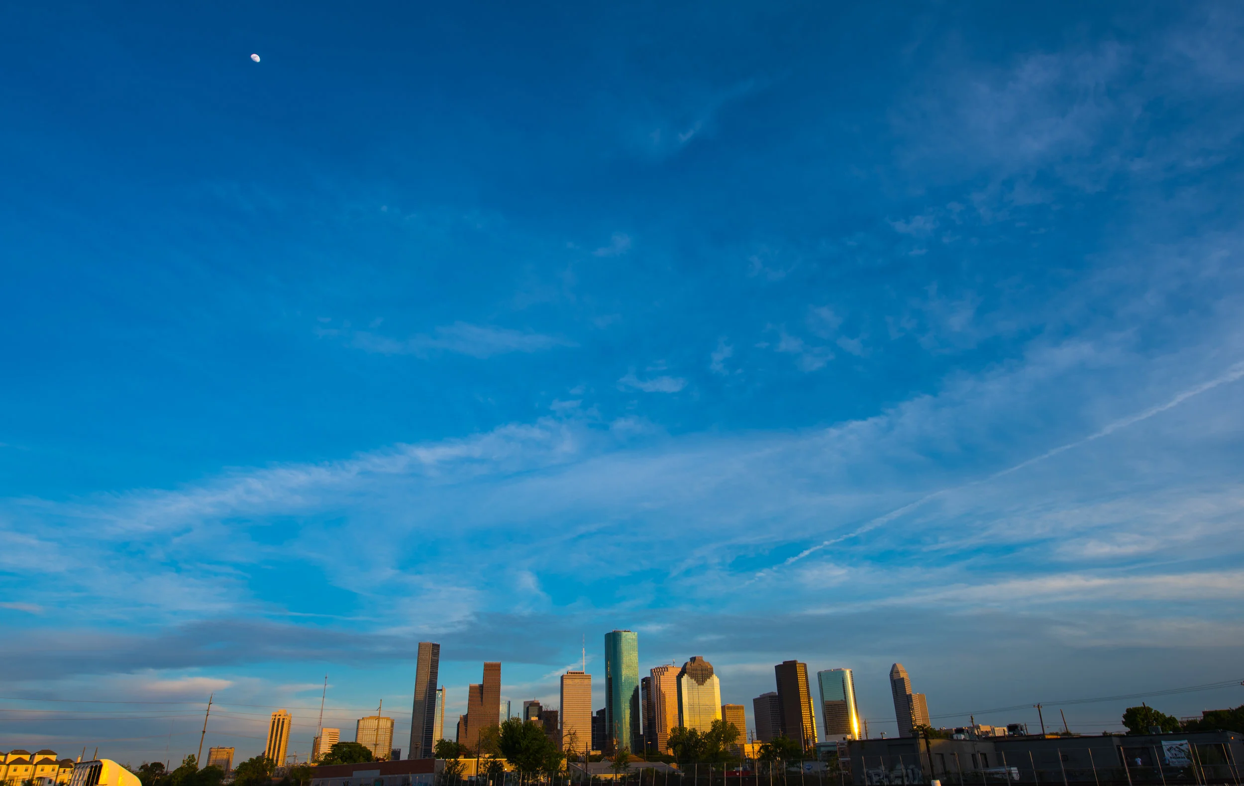 Houston's Skyline - Late Afternoon