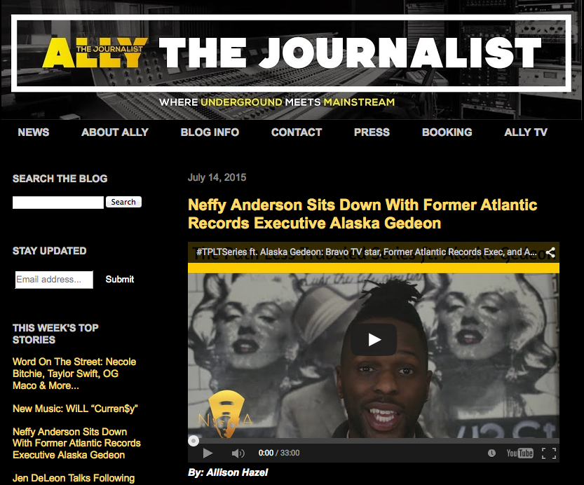 Ally The Journalist